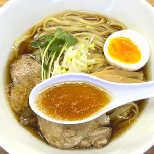 阿波尾鶏醤油ラーメン